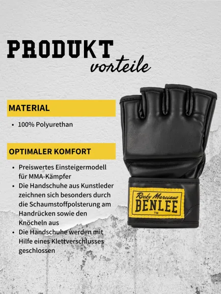 Lonsdale Artificial leather MMA sparring gloves (1 pair)
