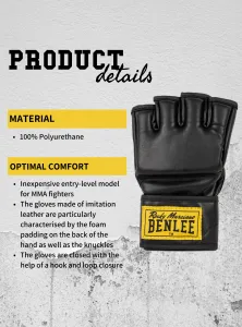 Lonsdale Artificial leather MMA sparring gloves (1 pair)