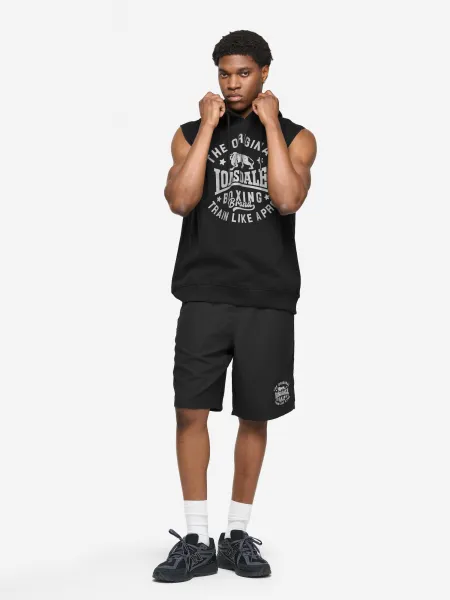Lonsdale Men's sleeveless hoodie & shorts set regular fit