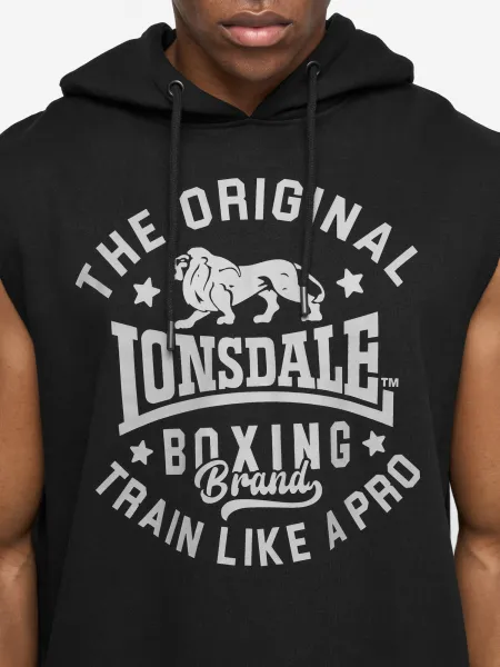 Lonsdale Men's sleeveless hoodie & shorts set regular fit