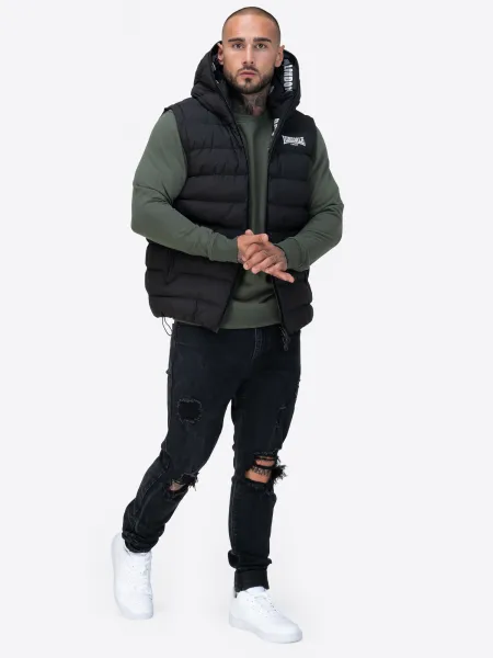Lonsdale Men's hooded vest regular fit