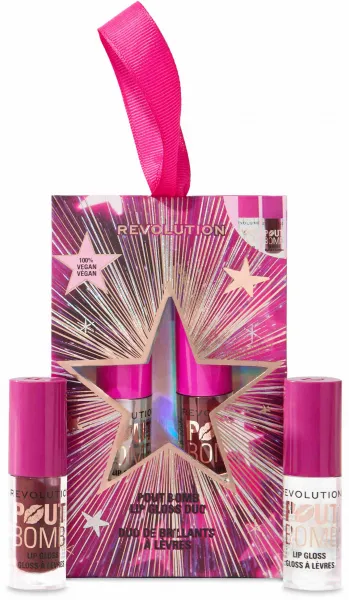 Makeup Revolution Xmas 2025 Pout Bomb vianočná darčeková sada na pery