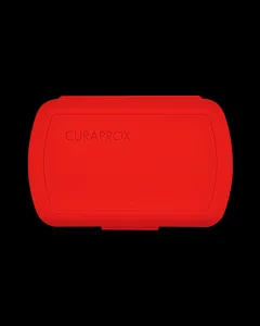 CURAPROX Kids travel set (červený (1x zubná kefka, 2x medzizubná kefka CPS, 1x zubná pasta melón 6+ 10 ml, 1x nálepka) 1x1 set)