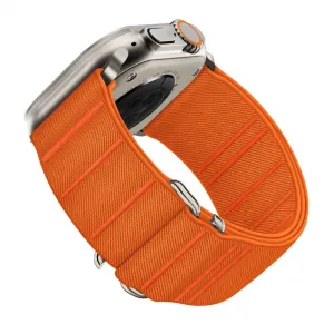 Tech-Protect Nylon Slip remienok na Apple Watch 44/45/46/49mm, orange
