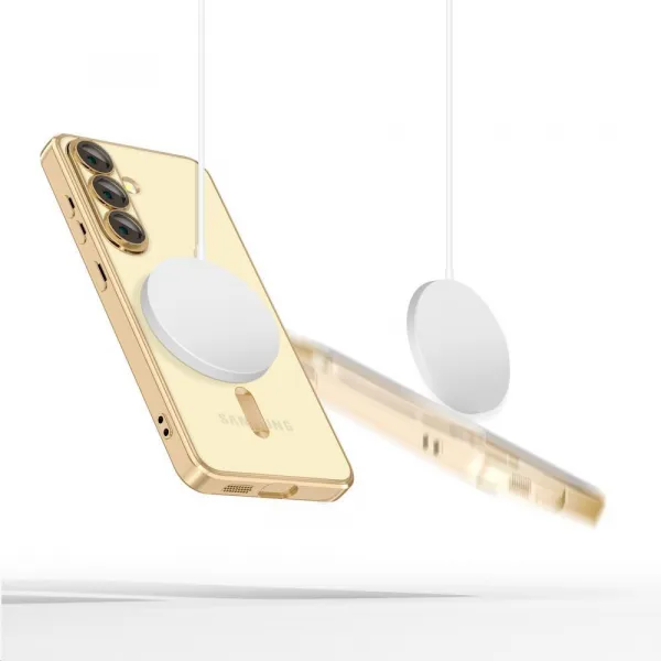 Tech-Protect MagFlex MagSafe kryt na Samsung Galaxy S25 Edge, zlatý