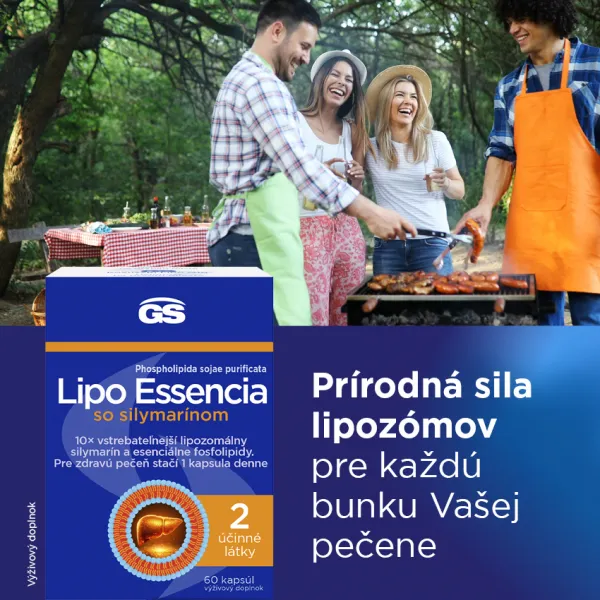 GS Lipo Essencia so silymarínom