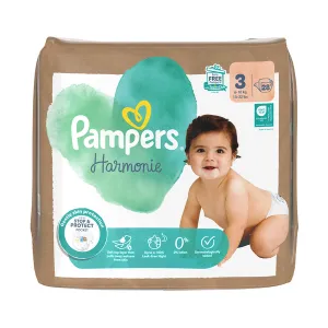 Pampers Harmonie Size 3 jednorazové plienky 6-10 kg 28 ks