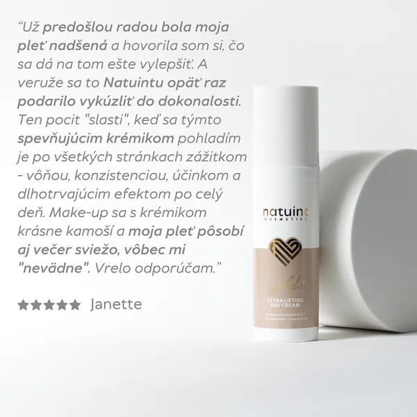 Natuint cosmetics - Exclusive - Spevňujúci krém denný s liftingovým efektom