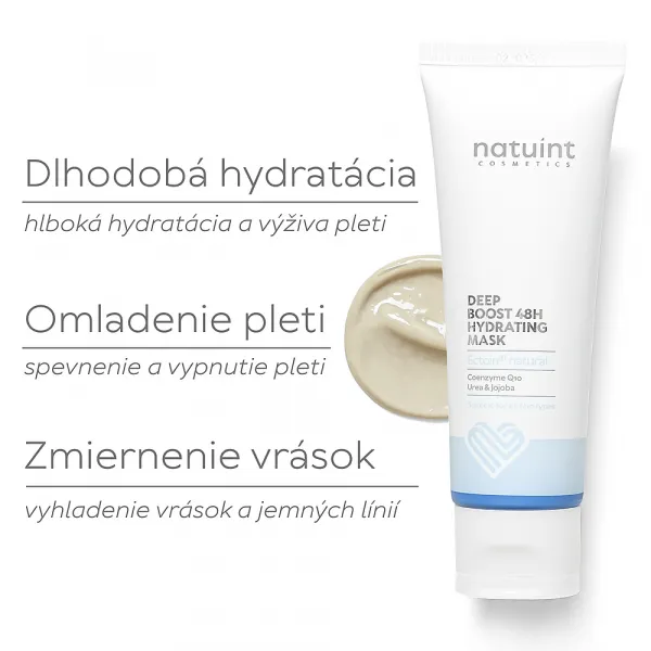 Natuint cosmetics - Hydratačná maska s dlhotrvajúcim účinkom