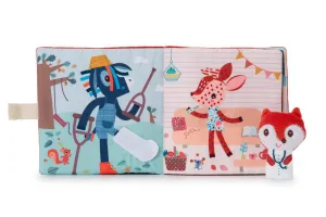 Lilliputiens - textilná knižka s prstovou bábkou - doktorka Alice