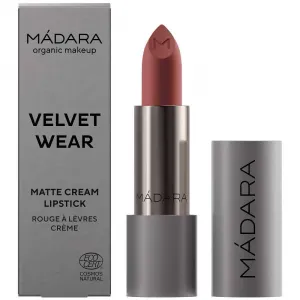 MÁDARA VELVET WEAR Matný krémovy rúž Warm Nude 3.8g