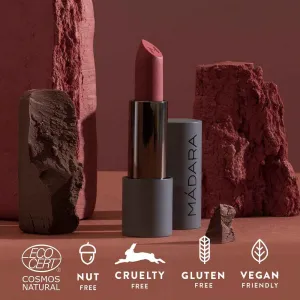 MÁDARA VELVET WEAR Matný krémovy rúž Warm Nude 3.8g