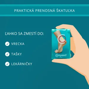 Compeed náplasť na pľuzgiere stredná 5 ks