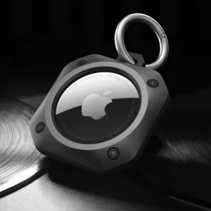Tech-Protect Rough Pro kryt na Apple AirTag, čierny