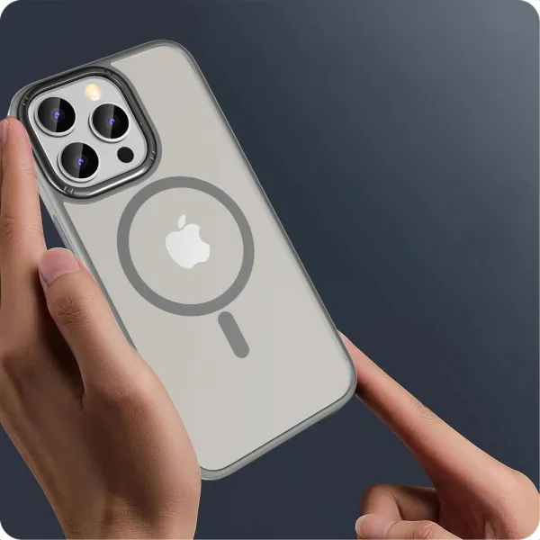 Tech-Protect Magmat MagSafe kryt na iPhone 15 Pro, titanium