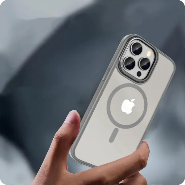 Tech-Protect Magmat MagSafe kryt na iPhone 15 Pro, titanium