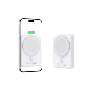 Tech-Protect PB11 LifeMag MagSafe Power Bank 10000mAh, biele