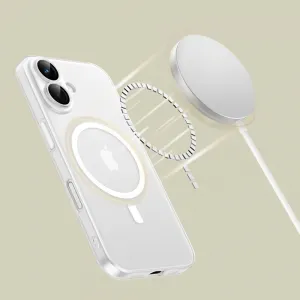 Tech-Protect MagSlime MagSafe kryt na iPhone 15 Pro, biely