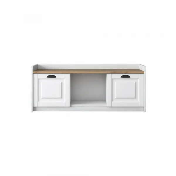 Skrinka na topánky / Botník P2 - 1808 - Walnut
