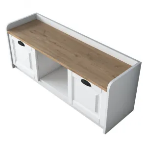 Skrinka na topánky / Botník P2 - 1808 - Walnut