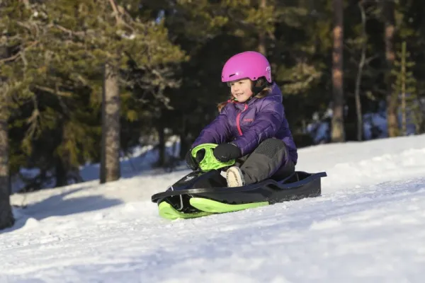 Riaditeľné boby STIGA Snowpower Brake, čierne