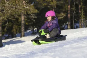 Riaditeľné boby STIGA Snowpower Brake, čierne