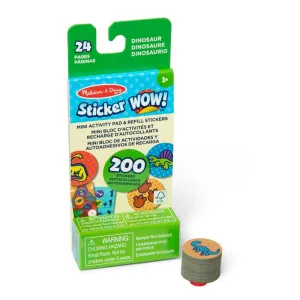 Melissa & Doug sticker wow náplne nálepiek dinosaury
