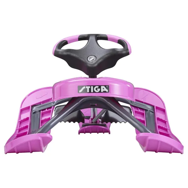 Skibob STIGA Snowracer Curve PRO, ružový