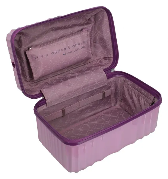 Kozmetický kufrík Travelite Lascana Edition Beautycase Purple Degrade