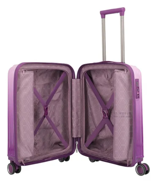 Kufor do lietadla Travelite Lascana Edition S Purple Degrade