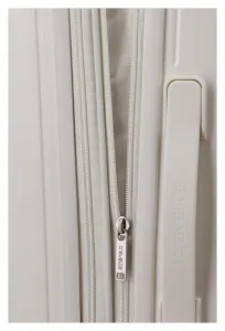 Stredný škrupinový kufor Travelite Panello M Ivory