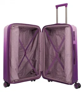 Stredný škrupinový kufor Travelite Lascana Edition M Purple Degrade