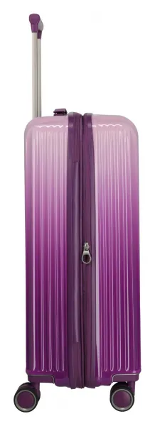 Stredný škrupinový kufor Travelite Lascana Edition M Purple Degrade