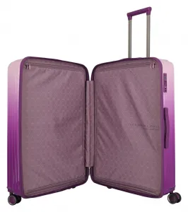 Veľký škrupinový kufor Travelite Lascana Edition L Purple Degrade