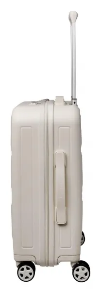 Malý škrupinový kufor Travelite Panello S Ivory