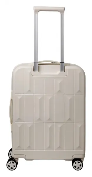 Malý škrupinový kufor Travelite Panello S Ivory