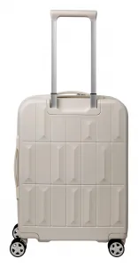 Malý škrupinový kufor Travelite Panello S Ivory