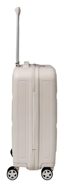 Malý škrupinový kufor Travelite Panello S Ivory