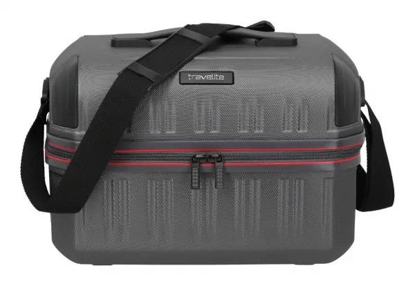 Kozmetický kufrík Travelite Dynamiic Beautycase Anthracite