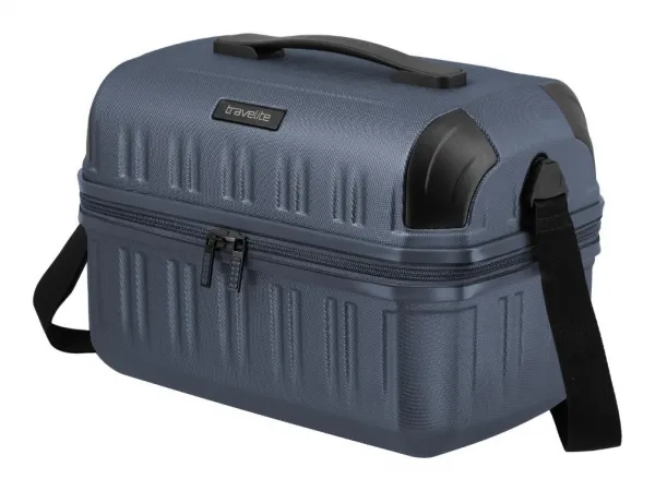 Kozmetický kufrík Travelite Dynamiic Beautycase Denim Blue