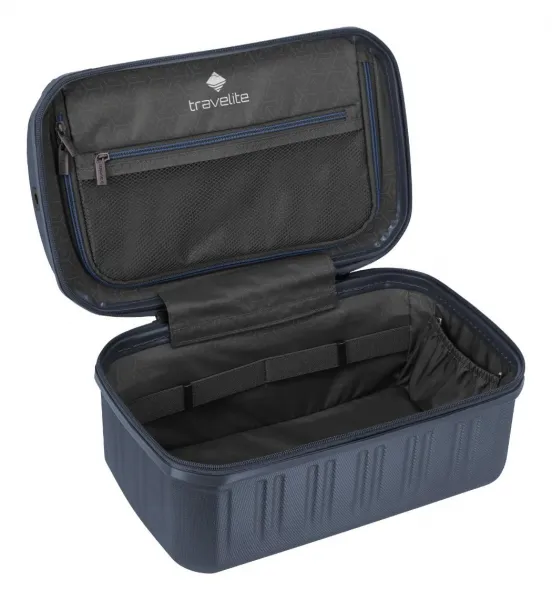Kozmetický kufrík Travelite Dynamiic Beautycase Denim Blue