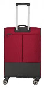 Stredný kufor na kolieskach Travelite Crosslite 5.0 M Red