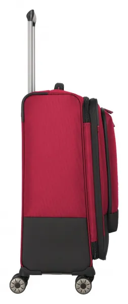 Stredný kufor na kolieskach Travelite Crosslite 5.0 M Red