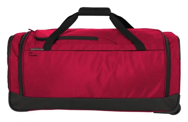 Cestovná taška na kolieskach Travelite Crosslite 5.0 Wheeled Duffle L Red