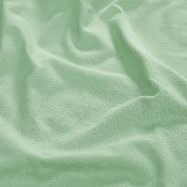 Napínacia plachta na posteľ jersey s elastanom zelená