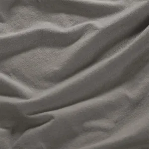 Napínacia plachta na posteľ jersey s elastanom antracitová