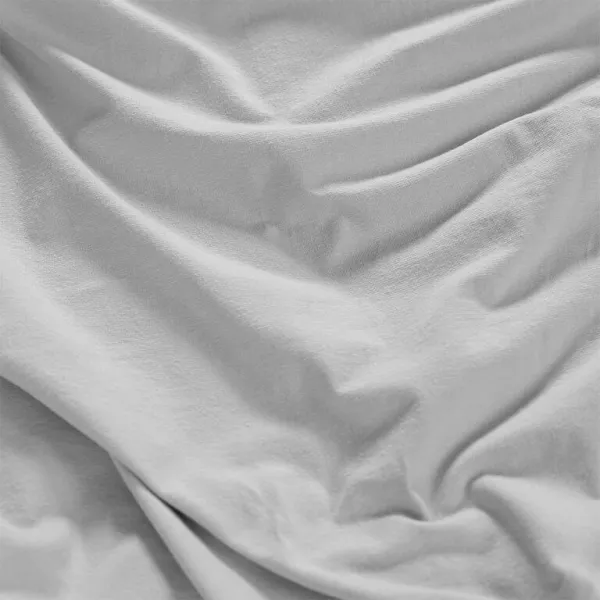 Napínacia plachta na posteľ jersey s elastanom šedá