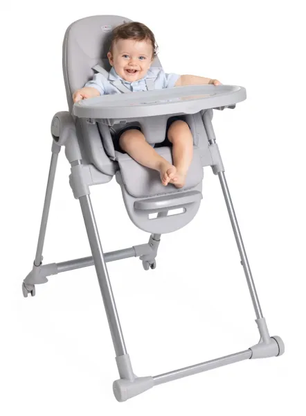 CHICCO Stolička jedálenská Polly Armonia - Steel