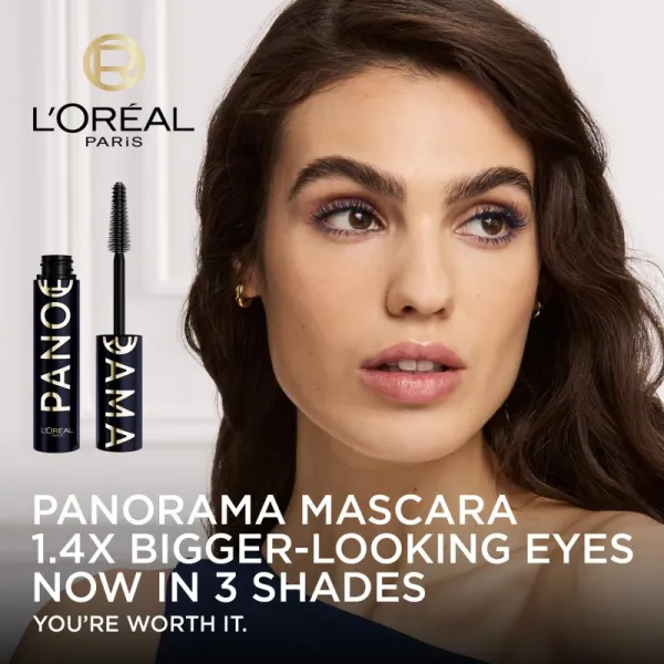 L’Oréal Paris Panorama Chromatics objemová riasenka odtieň Blue 10.5 ml