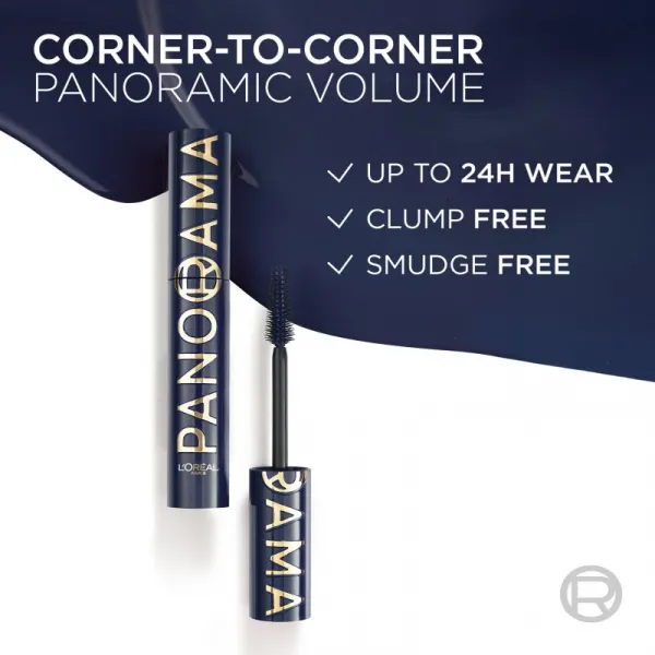L’Oréal Paris Panorama Chromatics objemová riasenka odtieň Blue 10.5 ml